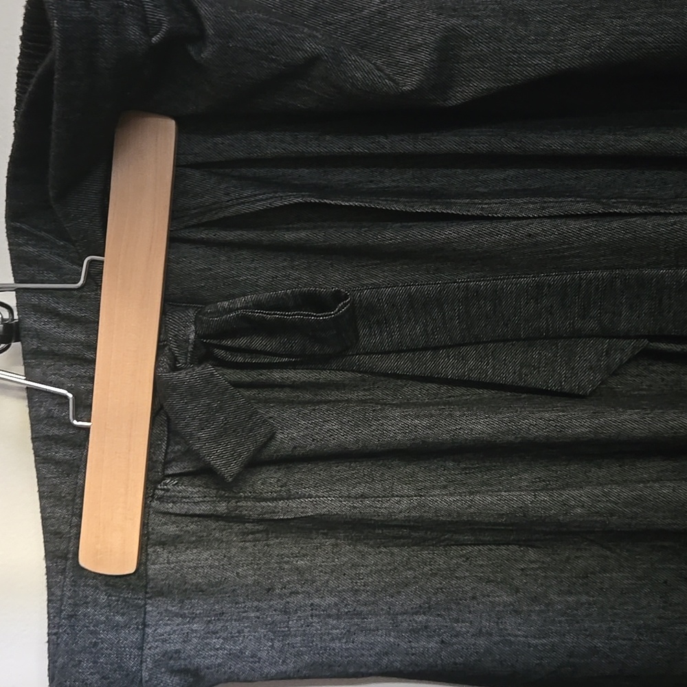 Shosho Boho Wrap Palazzo Split Wide Leg Pants - Picture 4 of 7